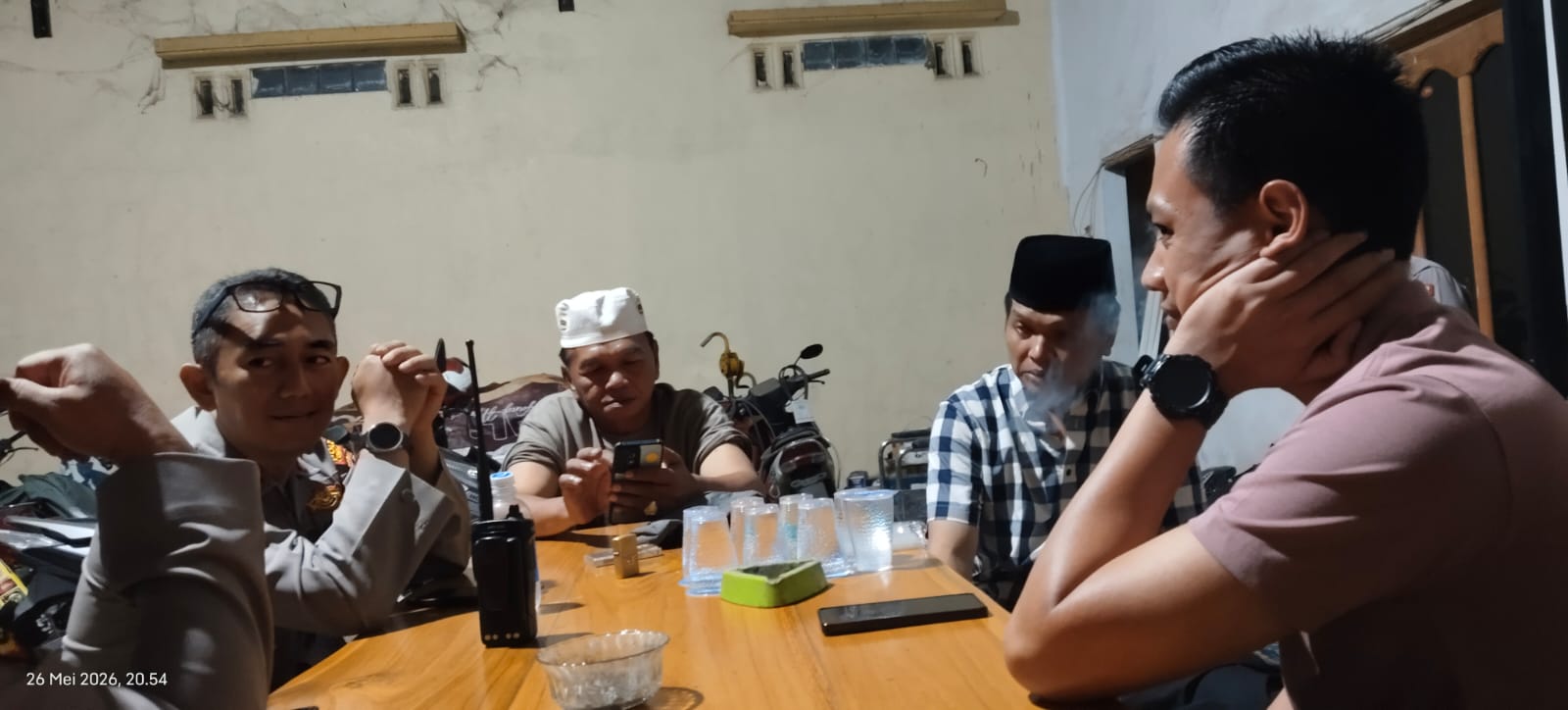 Camat Lakukan Monitoring Keamanan Malam Takbir Idul Adha