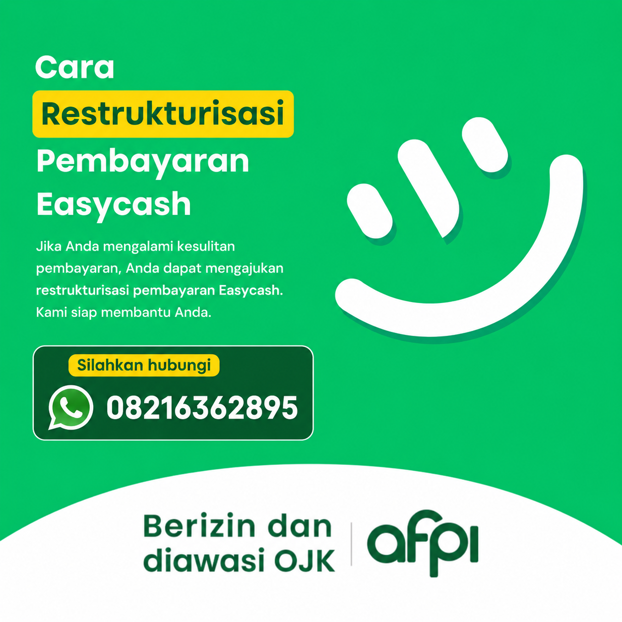 Cara Pengajuan Restrukturisasi Easycash 